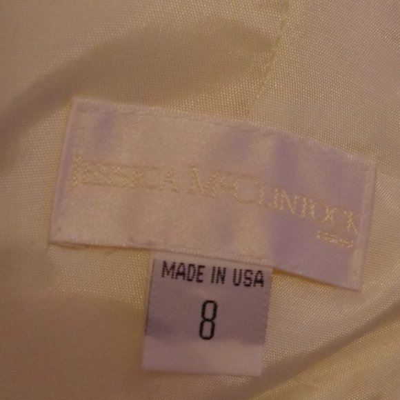 Jessica McLintock Wedding/Ball Gown NWT- Sz. 8 - Picture 13 of 14